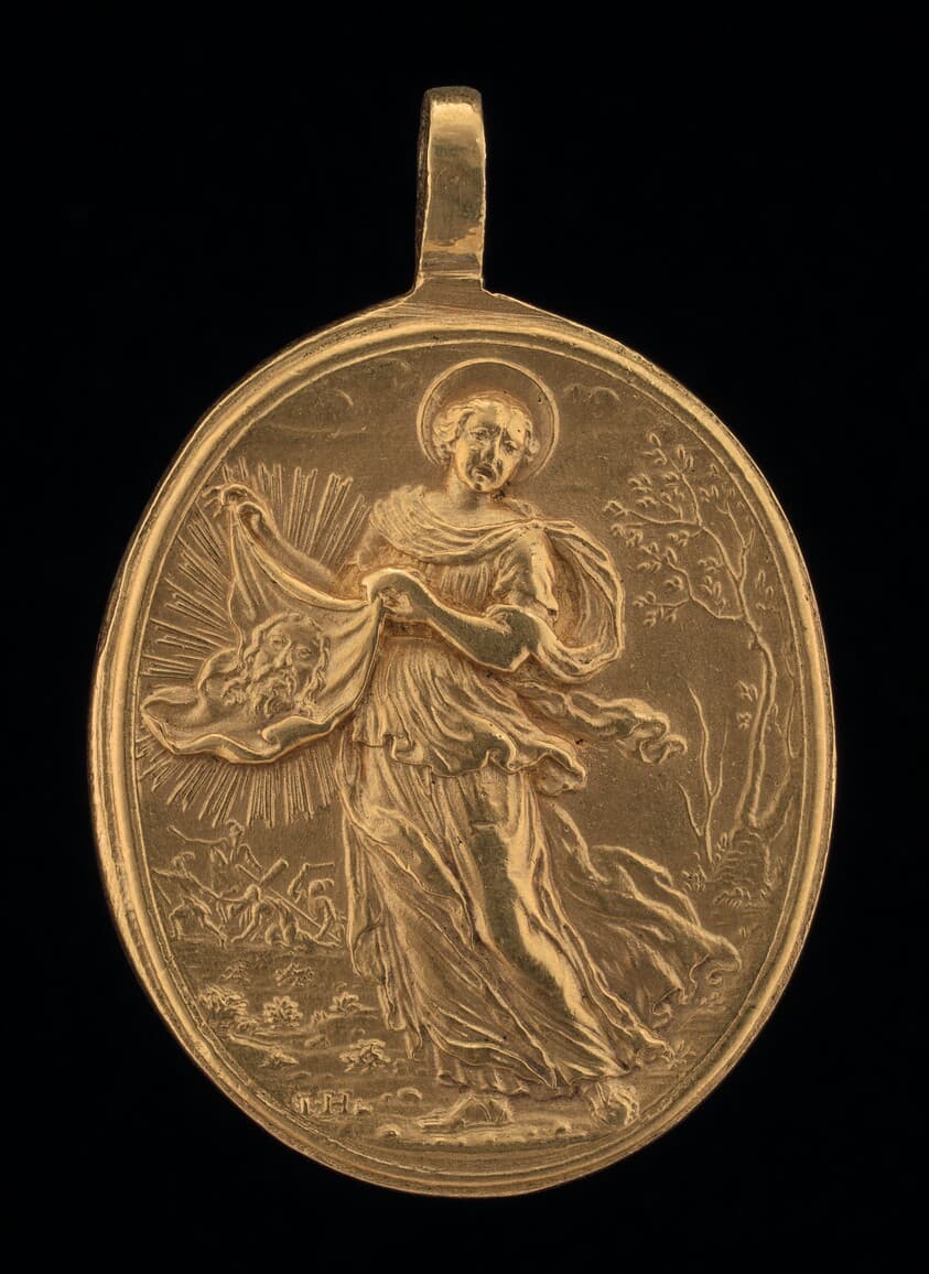 Saint Veronica [obverse] — Giovanni Martino Hamerani