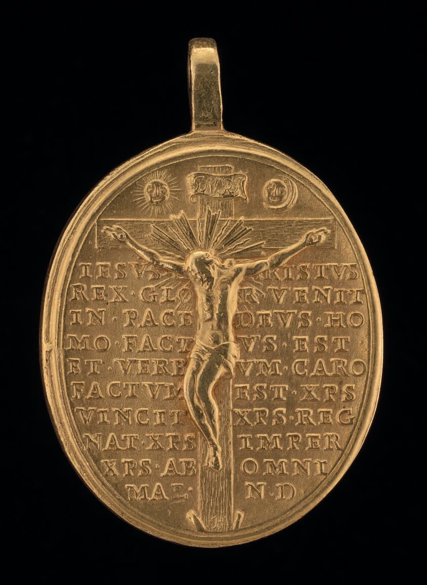 Christ Crucified [reverse] — Giovanni Martino Hamerani