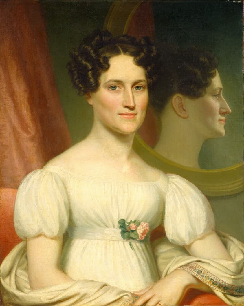 Mary Ellis Bell (Mrs. Isaac Bell) — John Vanderlyn