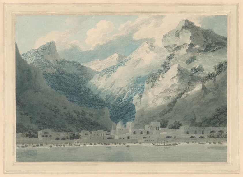 Cetara on the Gulf of Salerno — John Robert Cozens