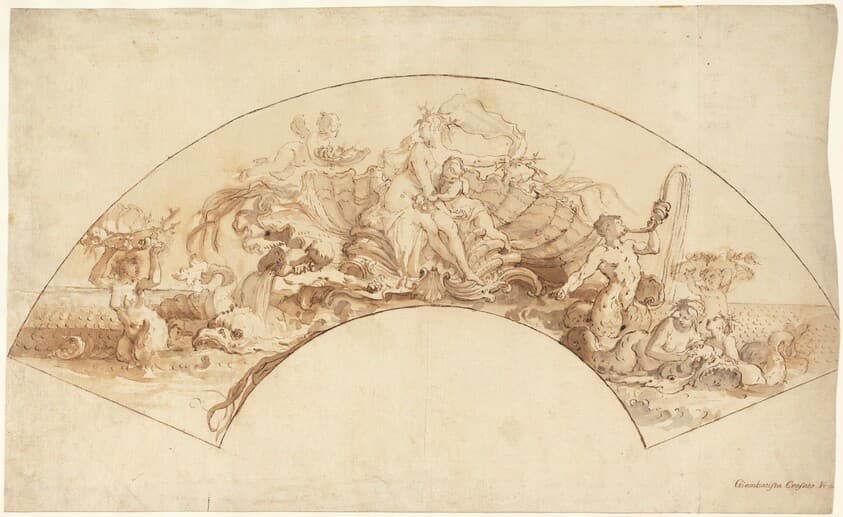 The Triumph of Amphitrite — Giovanni Battista Crosato