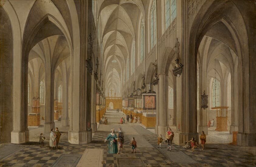 Antwerp Cathedral — Peeter Neeffs the Elder