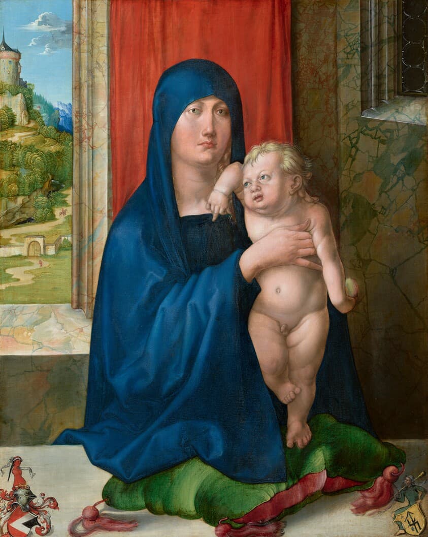 Madonna and Child [obverse] — Albrecht Dürer