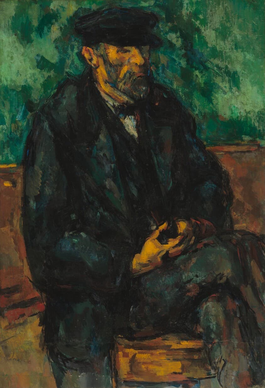 The Gardener Vallier — Paul Cezanne