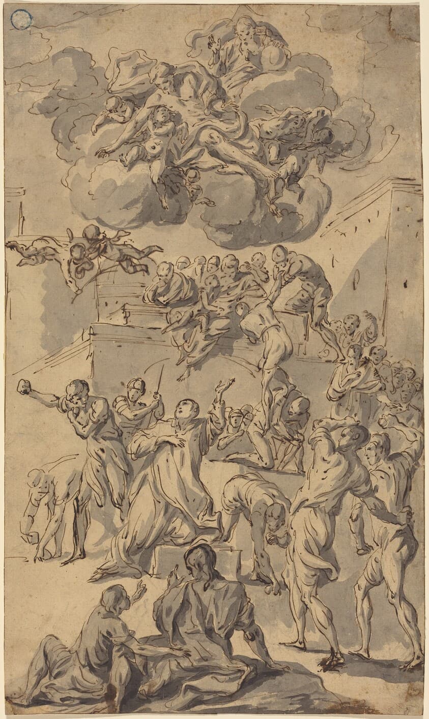 The Stoning of Saint Stephen — Joseph Ignace François Parrocel