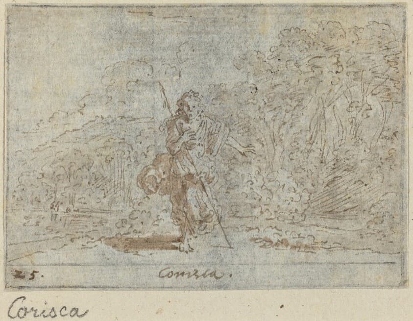 Corisca — Johann Wilhelm Baur