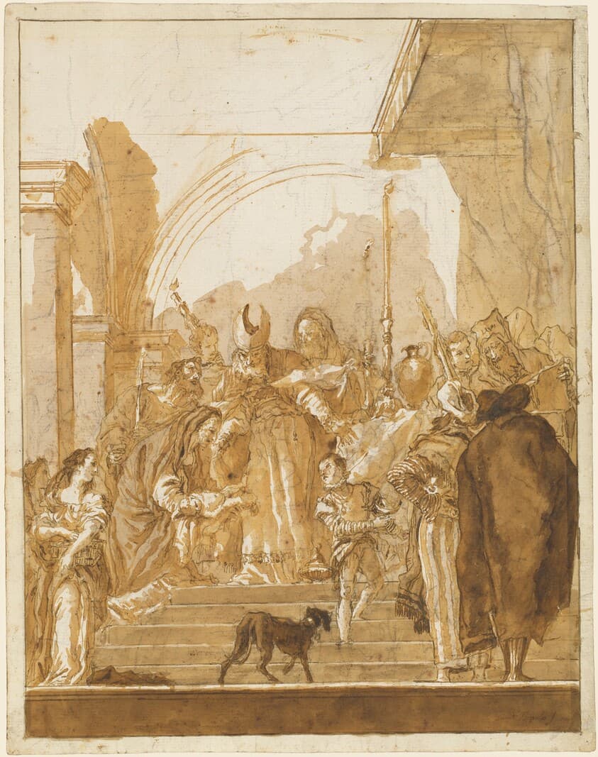 The Presentation in the Temple — Giovanni Domenico Tiepolo