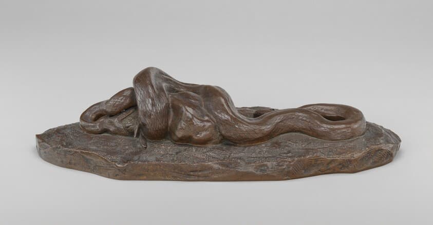 Python Swallowing a Doe — Antoine-Louis Barye