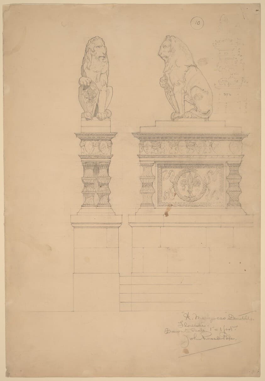 Il Marzocco, Donatello — John Russell Pope
