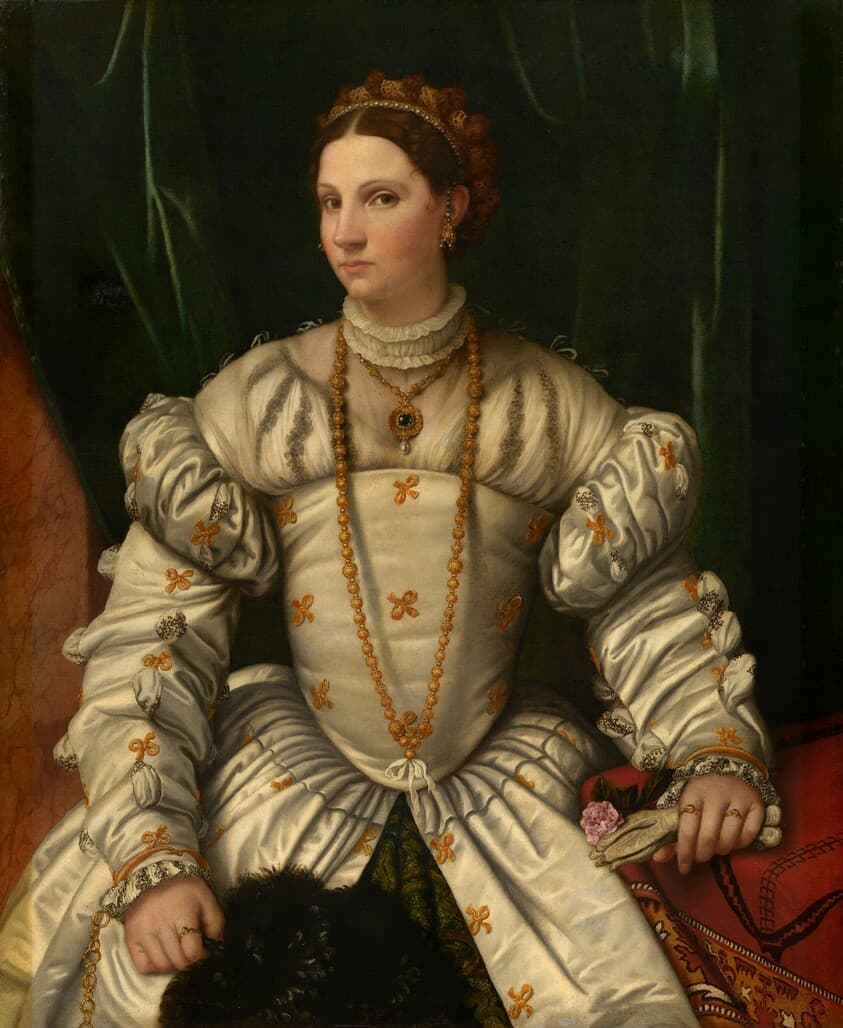 Portrait of a Lady in White — Moretto da Brescia
