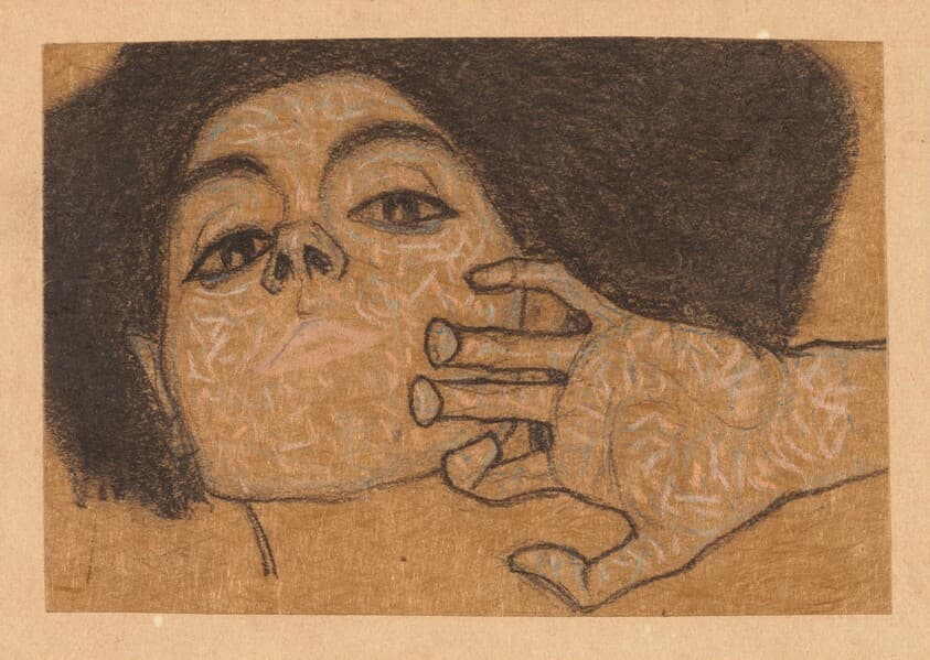 Head of a Woman — Egon Schiele