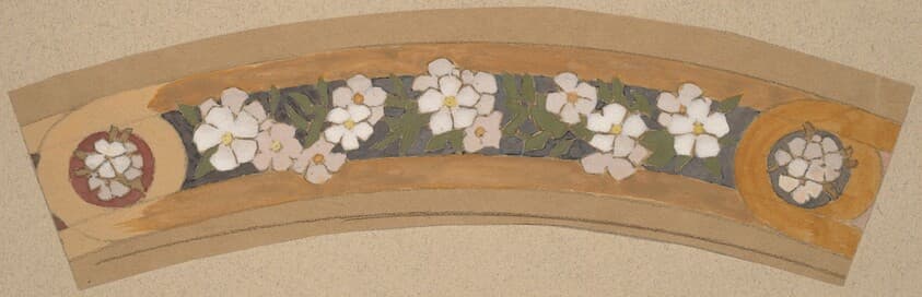 Study for a Border Design — Charles Sprague Pearce