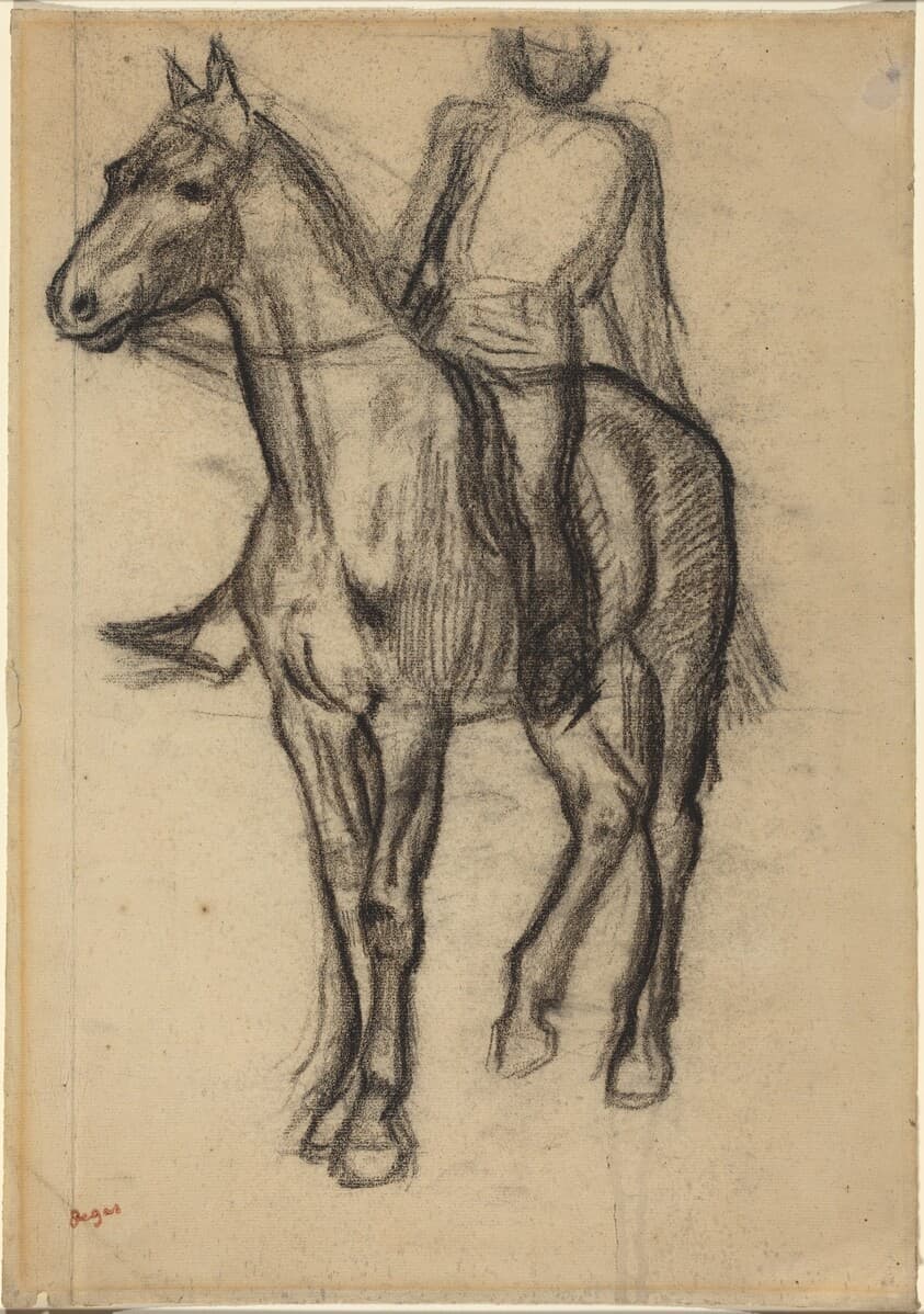 Horse and Rider — Edgar Degas
