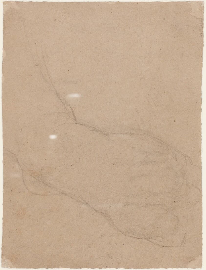 Study of a Foot [verso] — Benjamin Robert Haydon