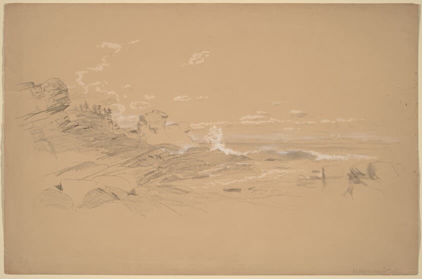 Maine Coast — Aaron Draper Shattuck