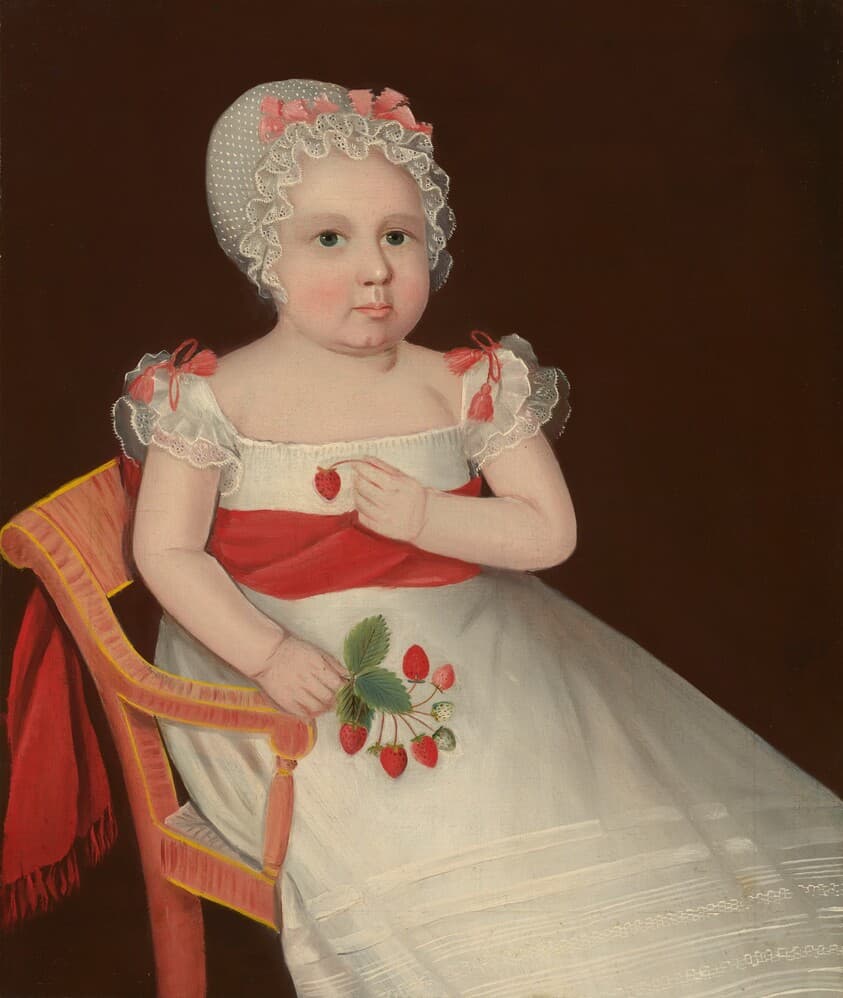 The Strawberry Girl — Ammi Phillips