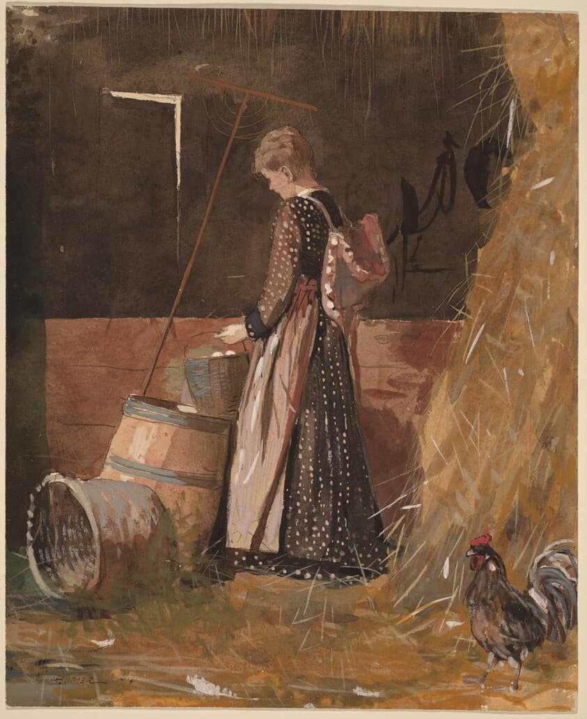 Fresh Eggs — Winslow Homer