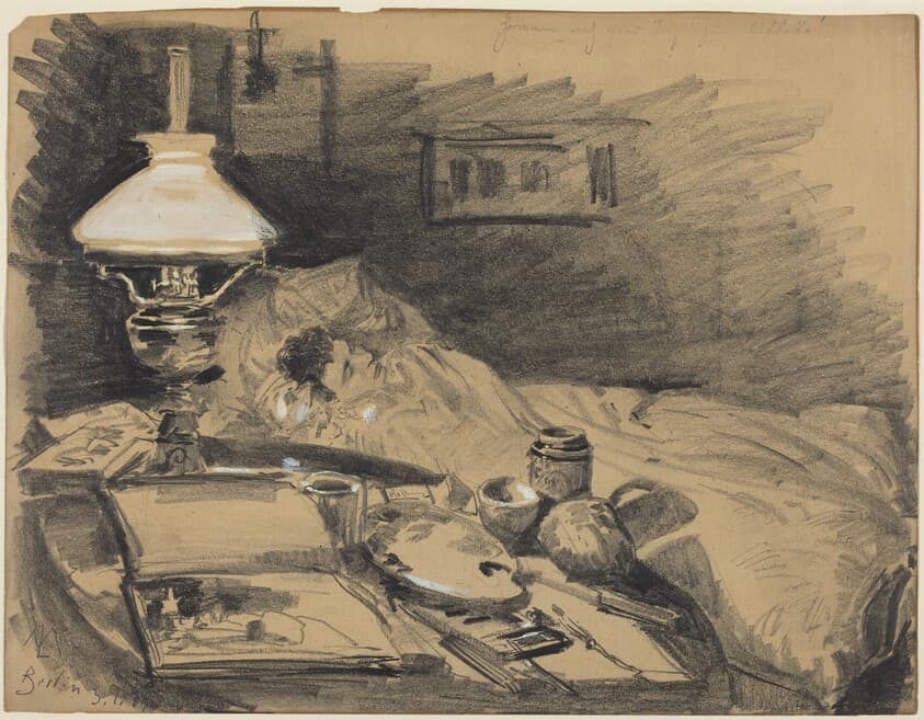 The Artist's Studio — Melchior Lechter
