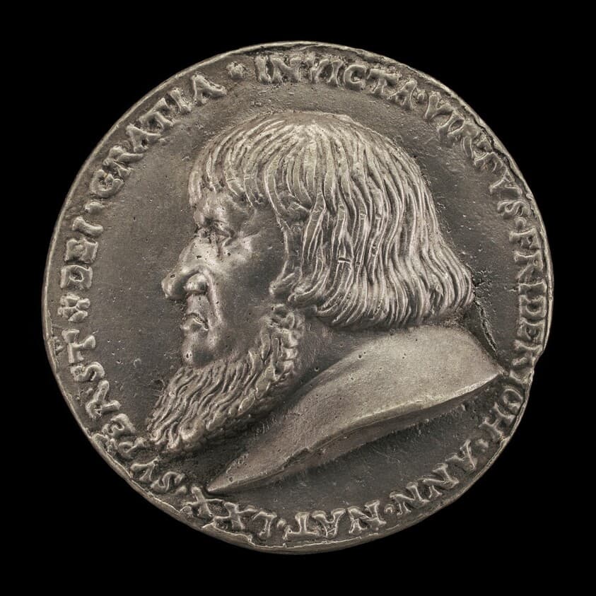 Friedrich the Elder, 1460-1536, Margrave of Brandenburg-Ansbach 1486 [obverse] — Matthes Gebel