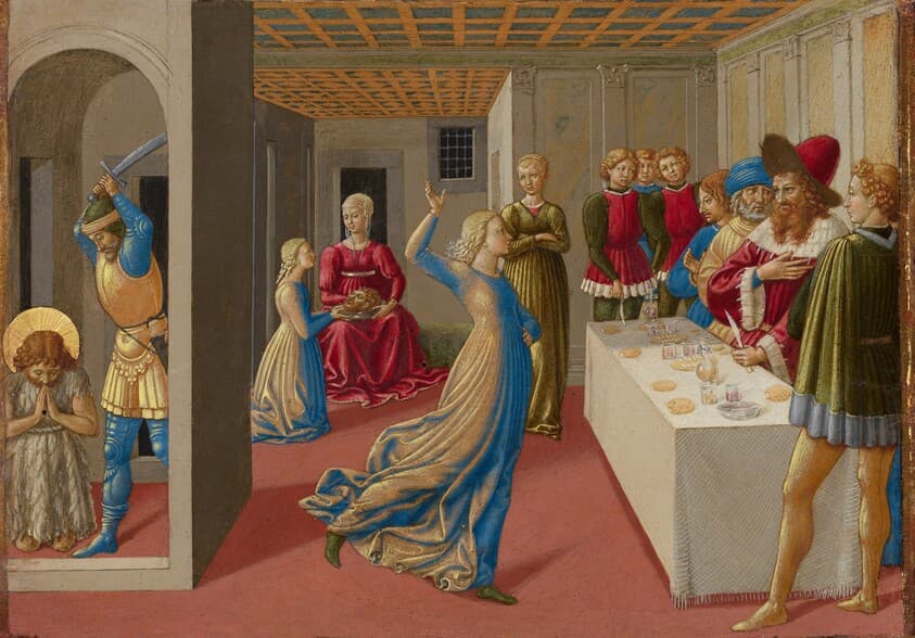The Feast of Herod and the Beheading of Saint John the Baptist — Benozzo Gozzoli
