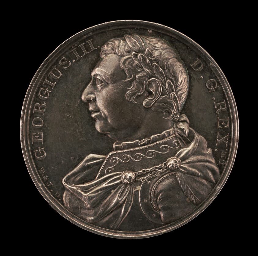 Death of King George III [obverse] — John Marrian