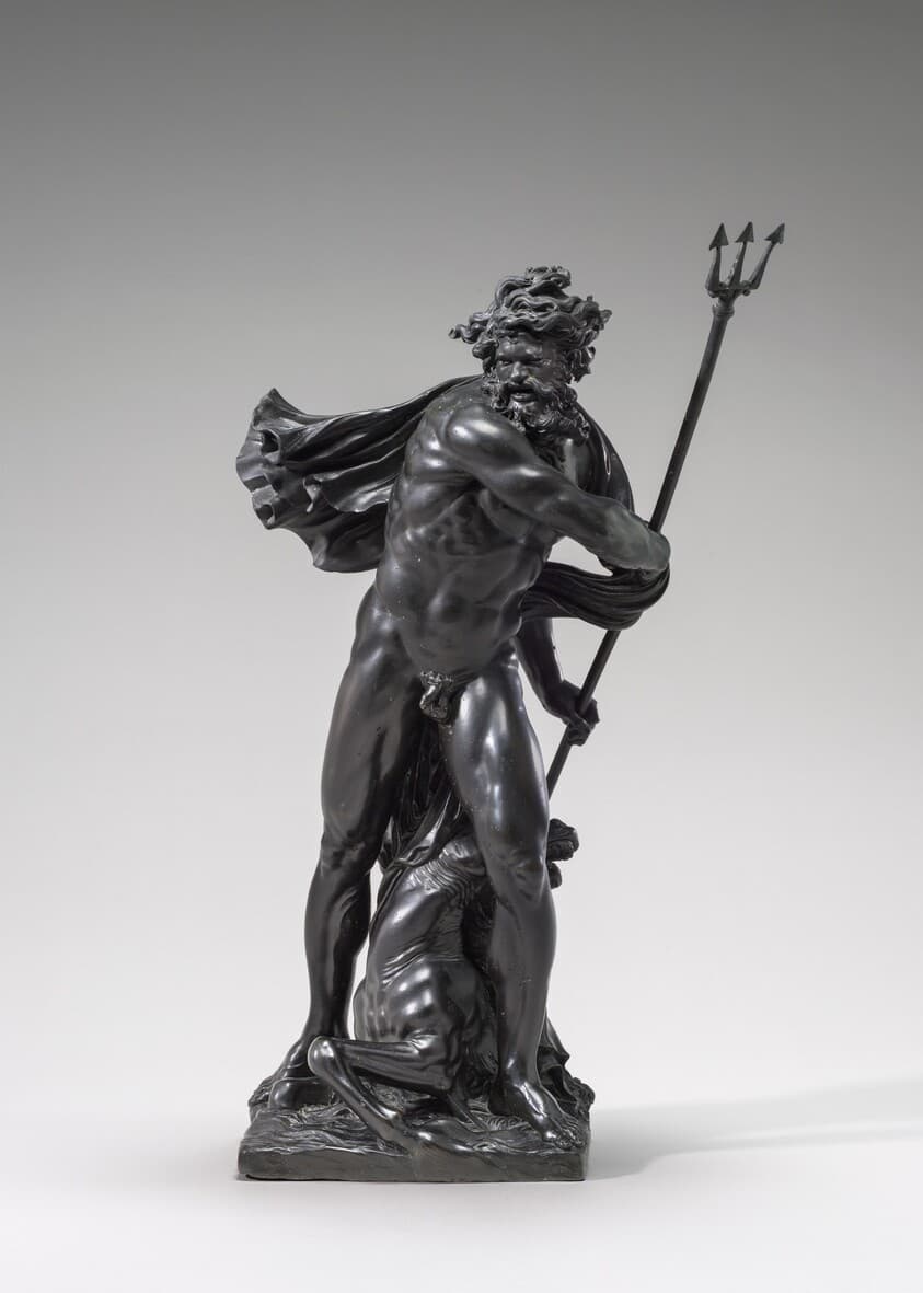 Neptune with a Hippocamp — Michel Anguier
