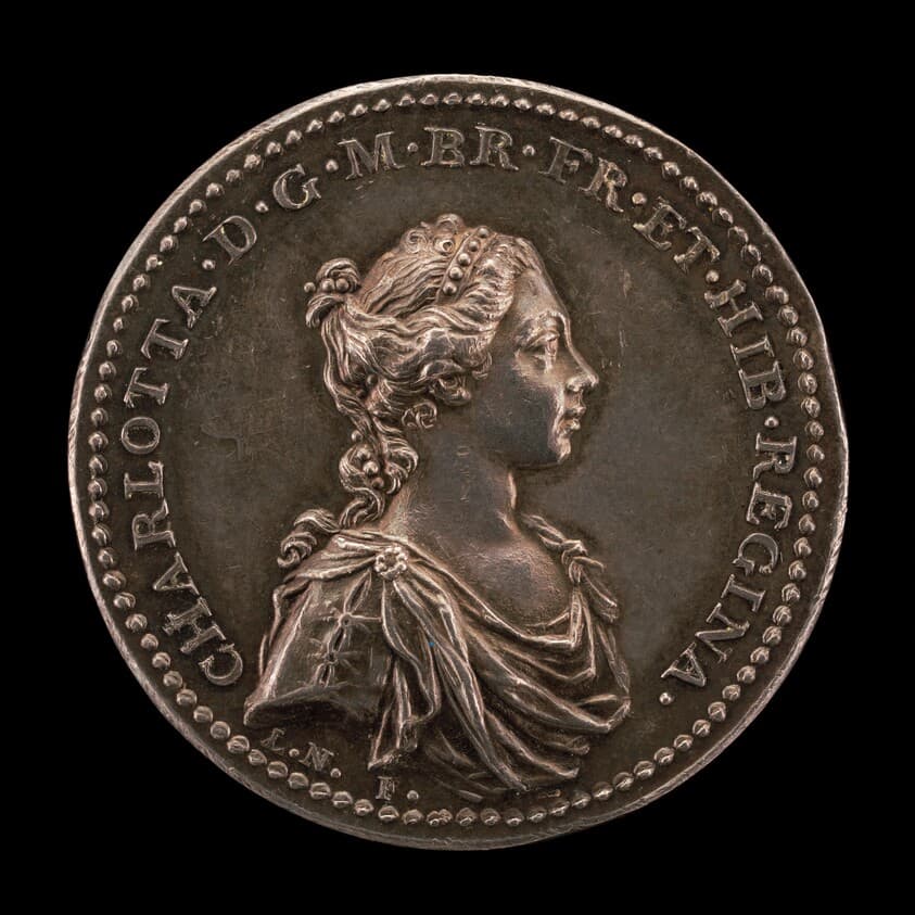 Coronation of Queen Charlotte [obverse] — Johann Lorenz Natter