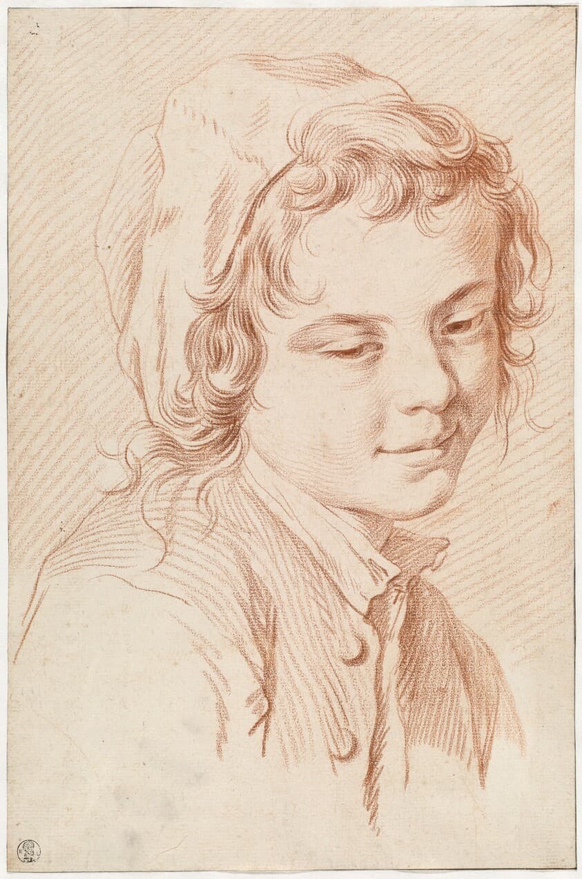 Head of a Boy — Edme Bouchardon