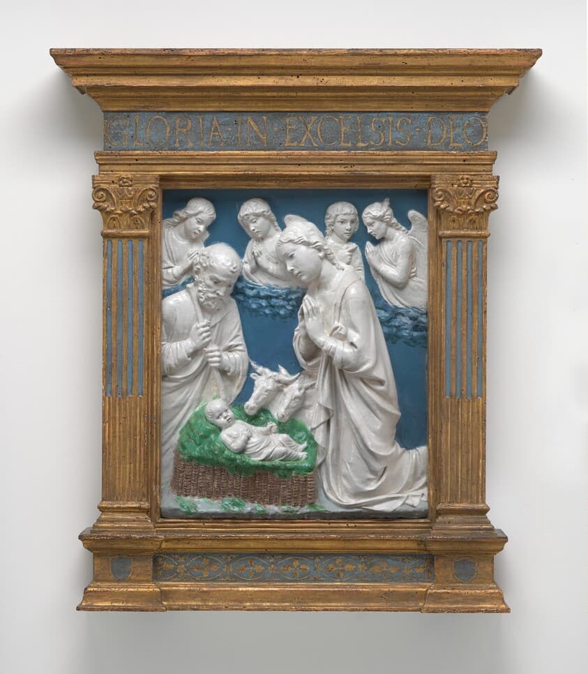 The Nativity — Luca della Robbia