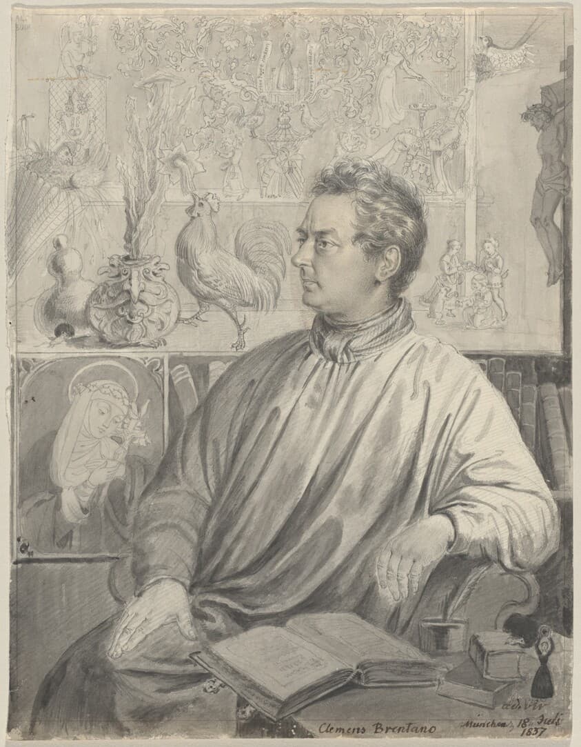 Clemens Brentano — Ludwig Emil Grimm