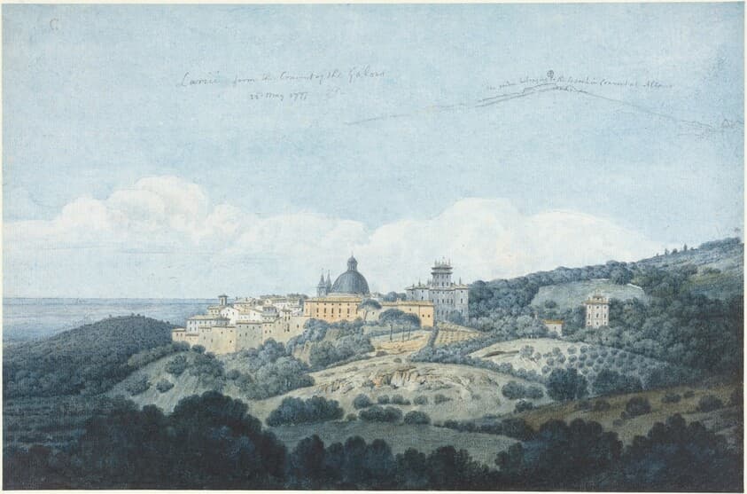 Larici from the Convent of the Galoro — Thomas Jones