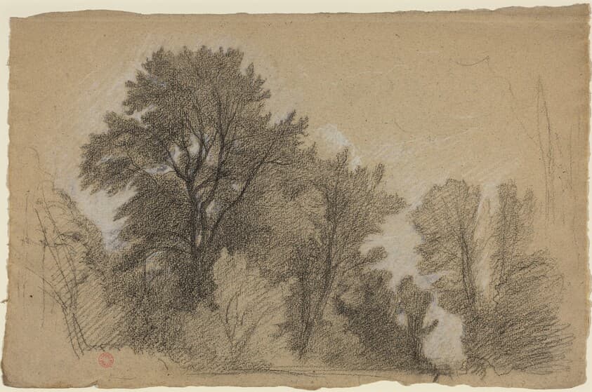 Edge of a Wood — Jean Achille Benouville