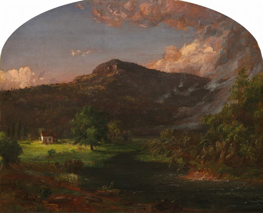 Tourn Mountain, Head Quarters of Washington, Rockland Co., New York — Jasper Francis Cropsey