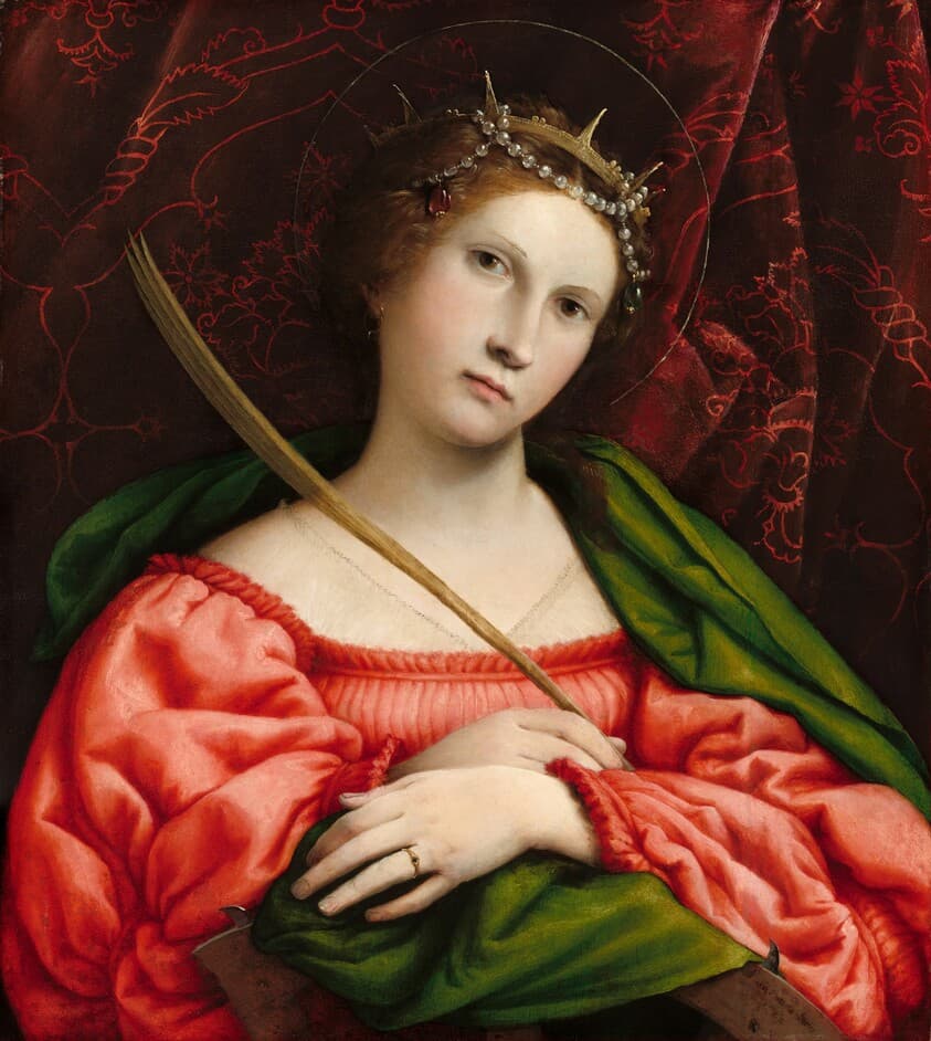 Saint Catherine — Lorenzo Lotto