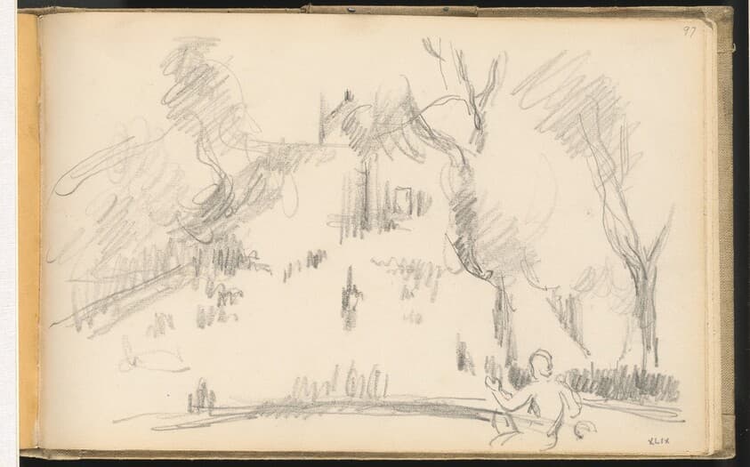 House in a Park — Paul Cezanne
