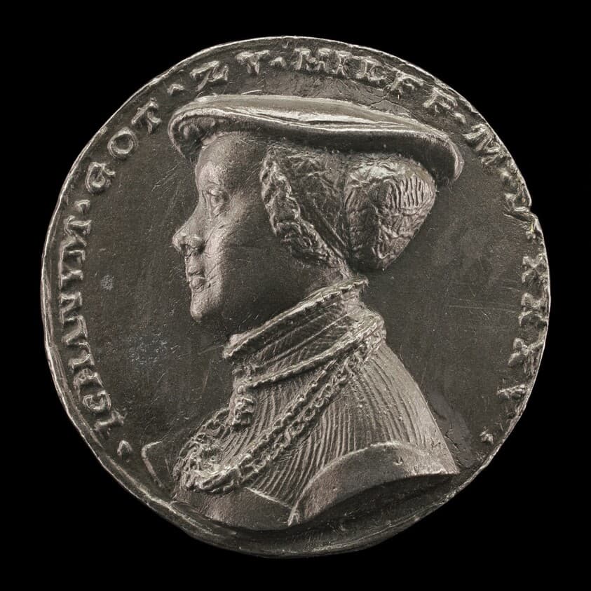 Magdalena Rummel, Wife of Lorenz Staiber 1509 [reverse] — Matthes Gebel