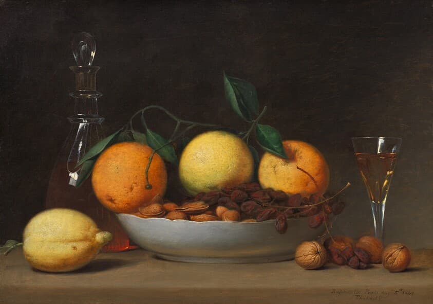 A Dessert — Raphaelle Peale