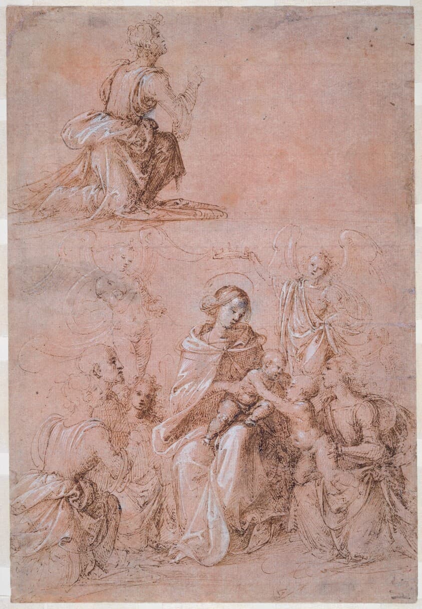 The Virgin and Child Surrounded by Saints and Angels — Fra Bartolommeo
