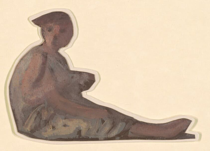 Study for "Greek Girls Bathing" — Elihu Vedder