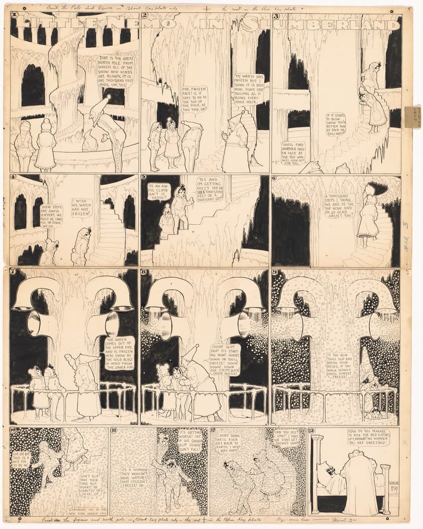 Little Nemo in Slumberland: Climbing the Great North Pole — Winsor McCay