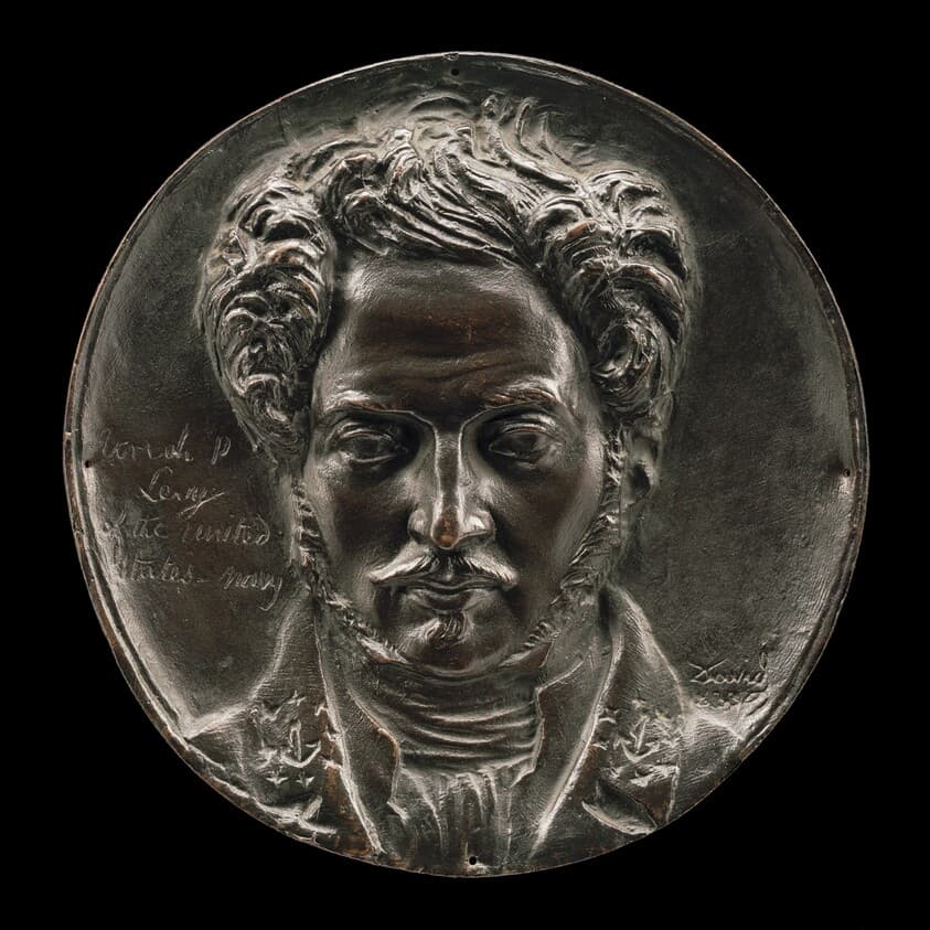 Uriah P. Levy, 1792-1862, American Naval Officer — Pierre-Jean David d'Angers