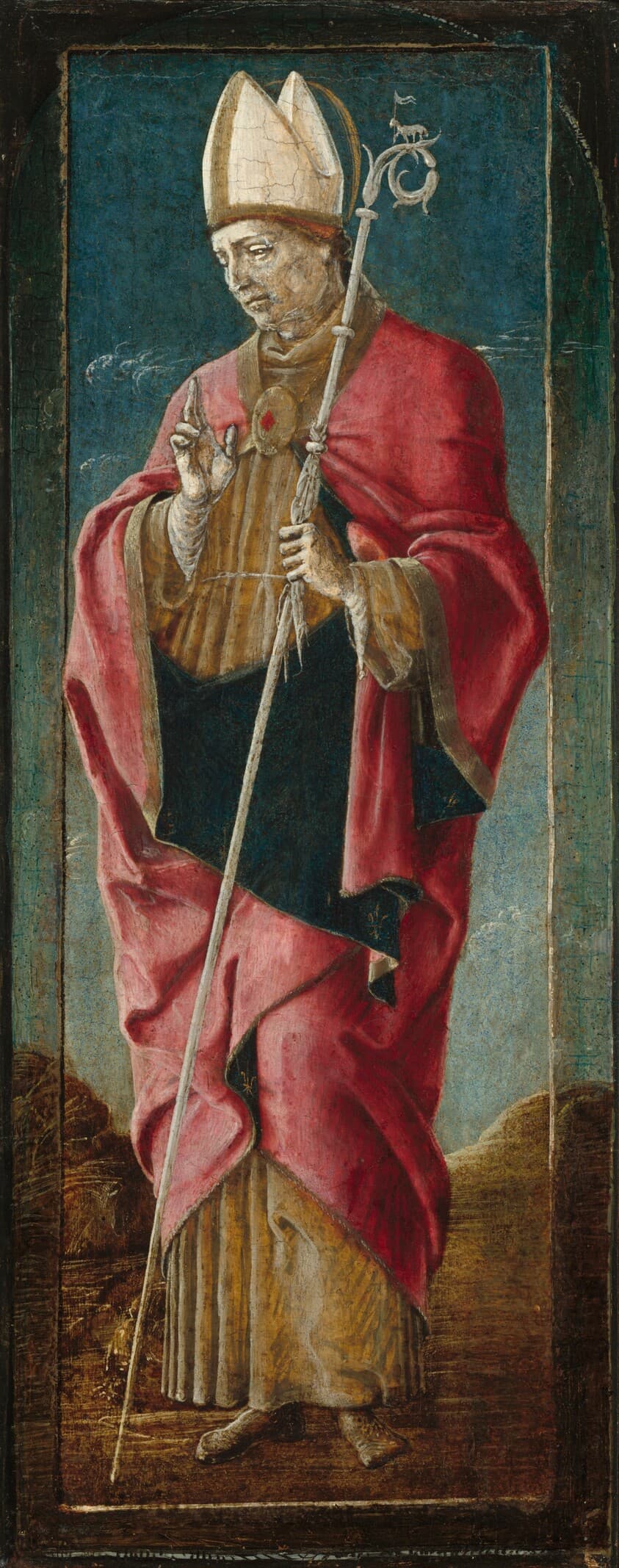 Saint Louis of Toulouse — Cosmè Tura