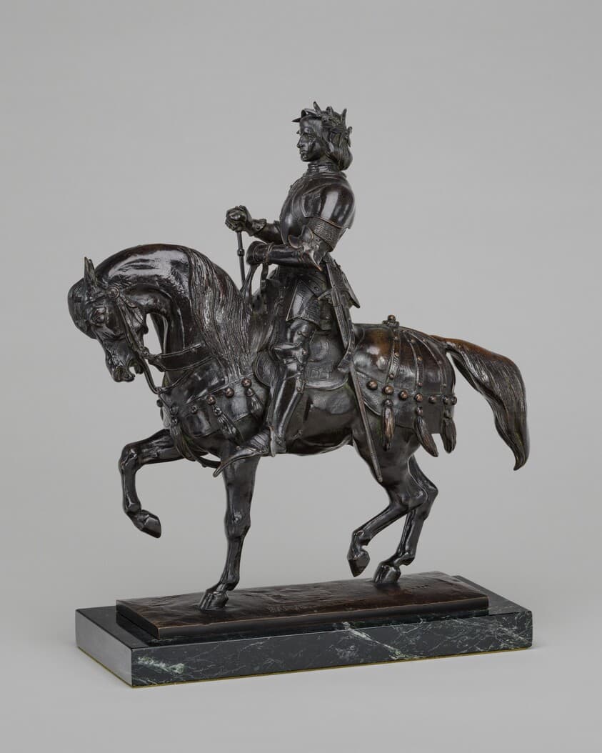 Charles VII the Victorious on Horseback — Antoine-Louis Barye