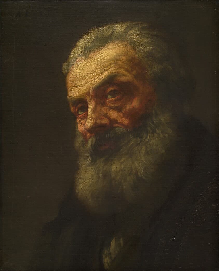 Portrait of an Old Man — Alphonse Legros