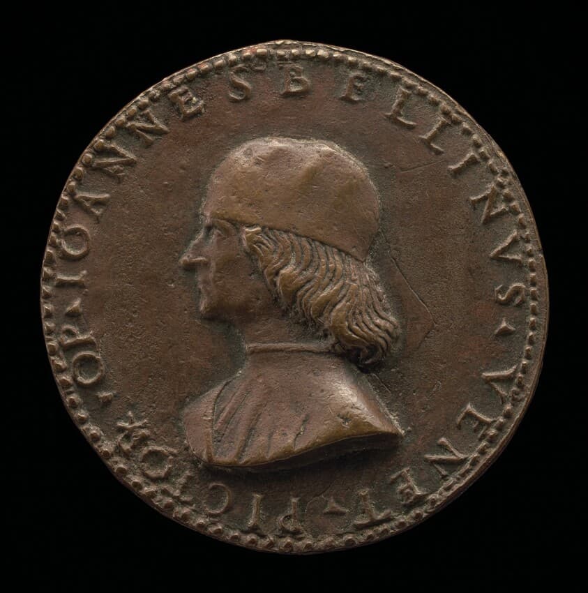 Giovanni Bellini, c. 1430-1516, Venetian Painter [obverse] — Vittore Gambello