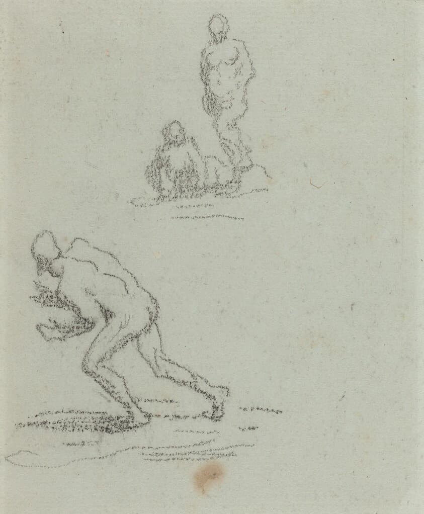 Bathers — Honoré Daumier