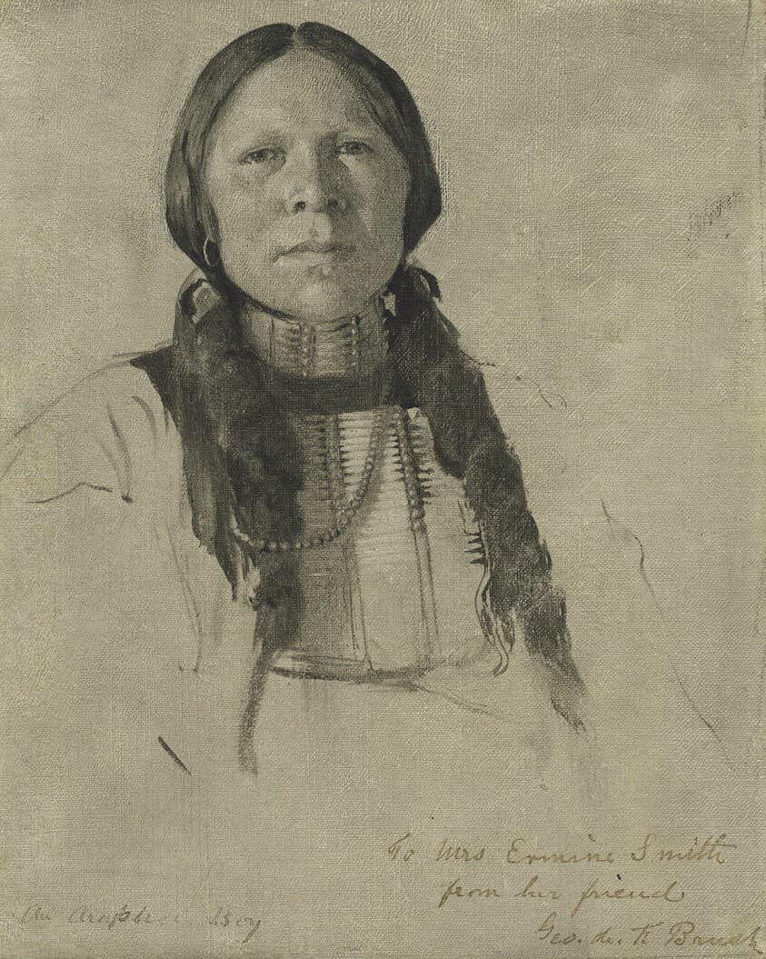 An Arapahoe Boy — George de Forest Brush
