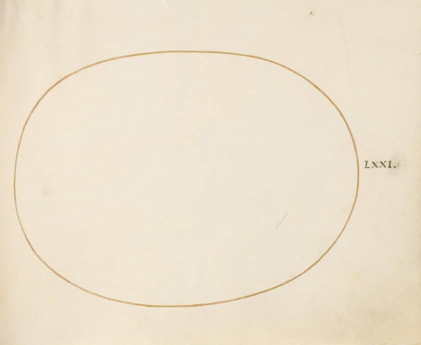 Plate 71: Empty Oval — Joris Hoefnagel
