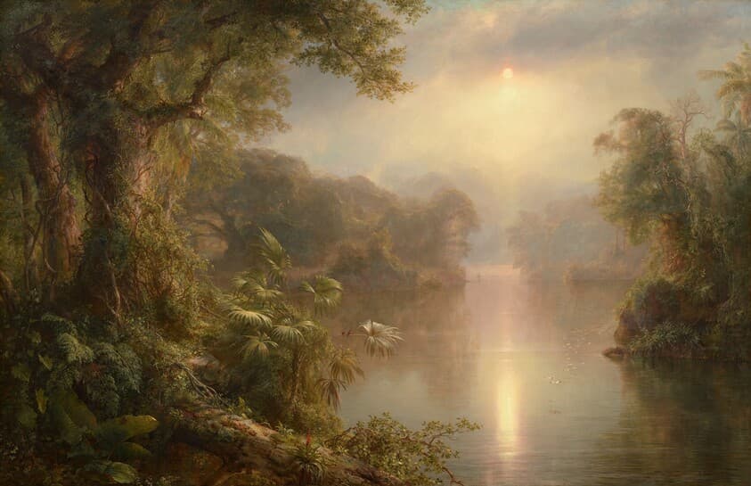 El Rio de Luz (The River of Light) — Frederic Edwin Church