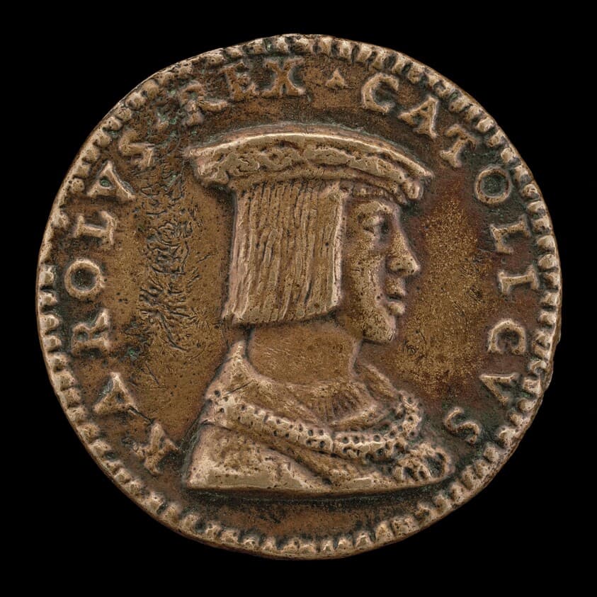 Charles V, 1500-1558, King of Spain 1516-1556, Holy Roman Emperor 1519 [obverse] — Giovanni Maria Pomedelli